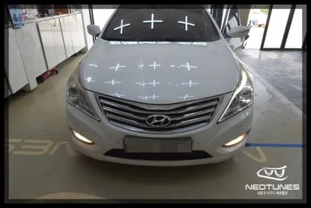 그랜저 HG 라이트 미등 아이라인LED 수리작업 / LED전조등교체 / 용인 처인구, 이천