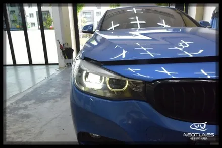 BMW 3GT 라이트 링마커 황변증상 수리작업 / 용인 처인구, 이천