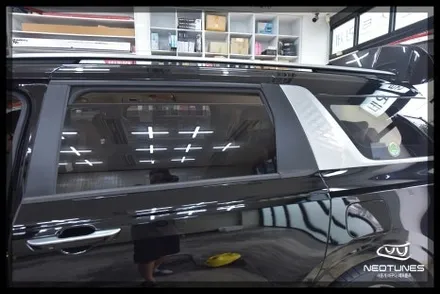 카니발KA4 레이블럭 열차단썬팅 시공 / 용인 처인구, 이천