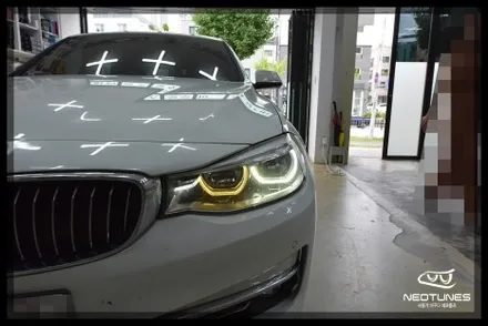 BMW 3GT 라이트 링마커 황변증상 수리작업 / 용인 처인구, 이천