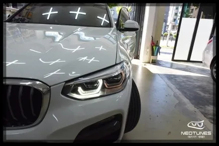 BMW X4 라이트 링마커 황변증상 수리작업 / 용인 처인구, 이천