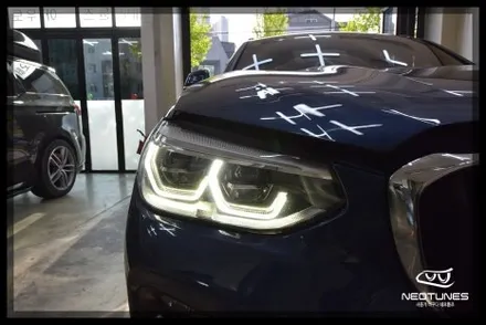 BMW X4 데이라이트 링마커 황변 수리작업 / 용인 처인구, 이천