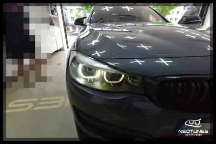 BMW 6GT 데이라이트 링마커 황변증상 수리작업 / 용인 처인구, 이천
