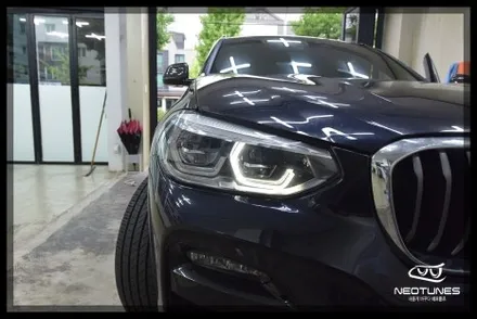 BMW X4 데이라이트 황변증상 수리작업 / 용인 처인구, 이천