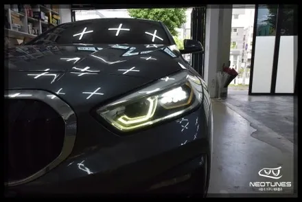 BMW 118D 데이라이트 황변증상 수리작업 / 용인 처인구, 이천