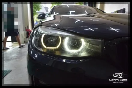 BMW 3GT 데이라이트 황변증상 수리작업 / 용인 처인구, 이천