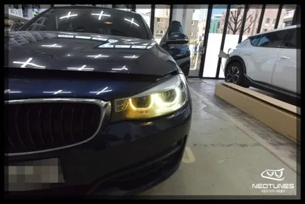 BMW 3GT 데이라이트 황변증상 수리작업 / 용인 처인구, 이천