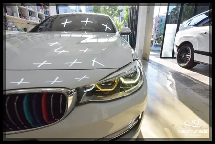 BMW 3GT 데이라이트 황변 수리 | 데이라이트 변색 복원 완벽 해결! / 용인 처인구, 이천