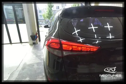 올뉴투싼TL 테일램프 면발광 분리작업 / 용인 처인구, 이천
