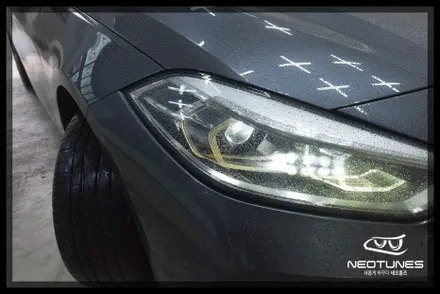BMW 118D 링마커 황변증상 수리작업 / 용인 처인구, 이천