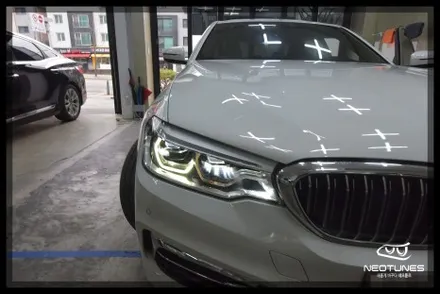 BMW G30 라이트 링마커 황변증상 수리작업 / 용인 처인구, 이천