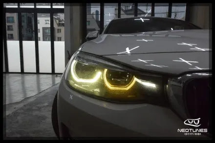 BMW 3GT F34 라이트 링마커 황변증상 수리작업 / 용인 처인구, 이천