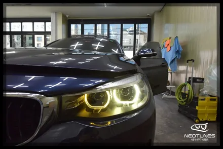 BMW 3GT 데이라이트 황변증상 수리작업 / 용인 처인구, 이천