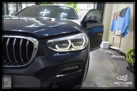 BMW X4 데이라이트 황변증상 수리작업 / 용인 처인구, 이천