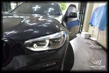 BMW X3 데이라이트 황변증상 수리작업 / 용인 처인구, 이천