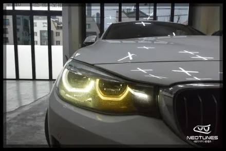 BMW 3GT F34 라이트 링마커 황변증상 수리작업 / 용인 처인구, 이천