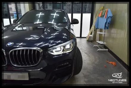 BMW X4 라이트 링마커 황변증상 수리작업 / 용인 처인구, 이천