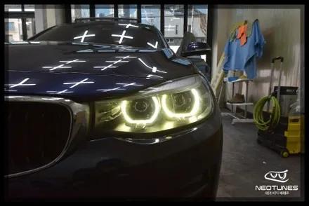 BMW 3GT 데이라이트 황변증상 수리작업 / 용인 처인구, 이천