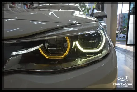 BMW 3GT 데이라이트 황변 수리 | 데이라이트 변색 복원 완벽 해결! / 용인 처인구, 이천