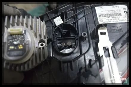 BMW G30 라이트 링마커 황변증상 수리작업 / 용인 처인구, 이천