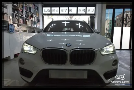 BMW X3 라이트 데이라이트 황변증상 수리작업 / 용인 처인구, 이천