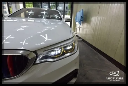 BMW G30 라이트 링마커 황변증상 수리작업 / 용인 처인구, 이천