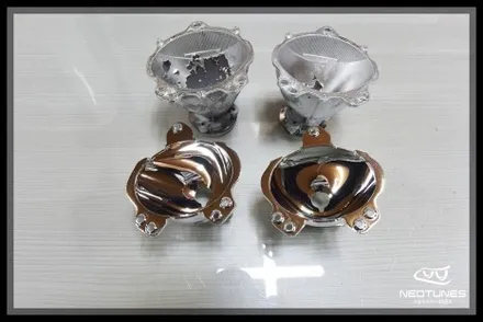 K5 헤드램드 전조등 광도미달로 검사 불합격 ,반사판 교체작업 / 용인 처인구, 이천
