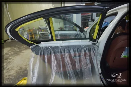 BMW 520D 레이블럭 블레스 열차단썬팅 시공 / 용인 처인구, 이천