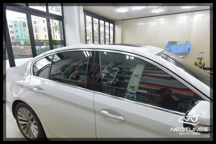 BMW 520D 애니가드 반사필름 썬팅 시공 / 용인 처인구, 이천