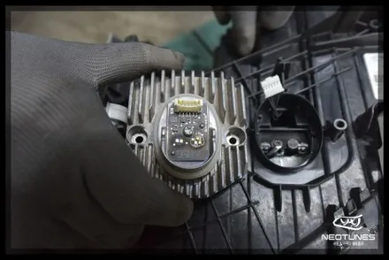 BMW G30 라이트 링마커 황변증상 수리작업 / 용인 처인구, 이천