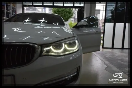 BMW 3GT 라이트 링마커 황변증상 수리작업 / 용인 처인구, 이천