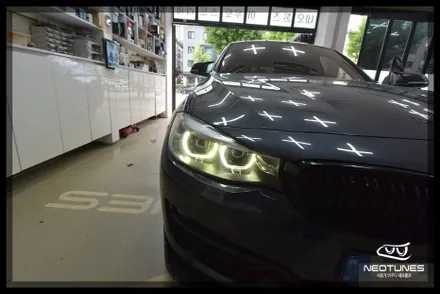 BMW 6GT 데이라이트 링마커 황변증상 수리작업 / 용인 처인구, 이천