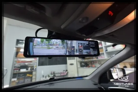 볼보 XC60 유라이브 M9000 룸미러 블랙박스 장착 / 용인 처인구, 이천
