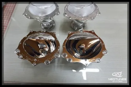싼타페DM 전조등 밝기 흐림 해결! 자동차 정기검사 광량미달 불합격시 반사판 교체 작업 / 용인 처인구, 이천