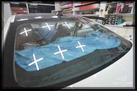 BMW 520D 레이블럭 블레스 열차단썬팅 시공 / 용인 처인구, 이천