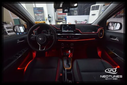 올뉴모닝JA RGB 엠비언트 작업 / 용인 처인구, 이천