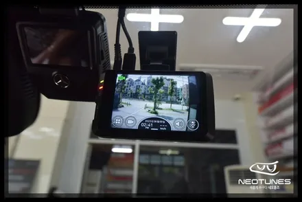 벤츠 GLE 파인뷰 GX5 블랙박스 / 에코파워팩 보조배터리 장착 / 용인 처인구, 이천