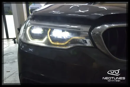 BMW G30 라이트 링마커 데이라이트 LED 수리작업 / 용인 처인구, 이천