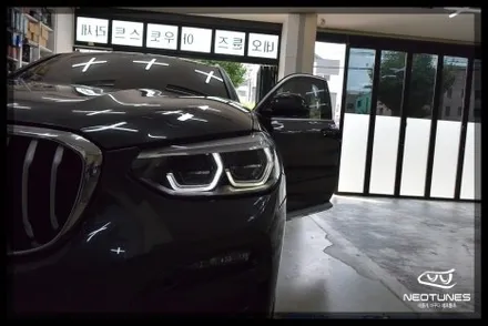 BMW X3 라이트 링마커 황변증상 수리작업 / 용인 처인구, 이천