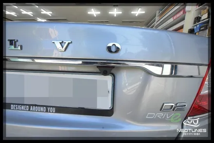 볼보 S80 유라이브 M7000 룸미러형 블랙박스 장착 / 용인 처인구, 이천
