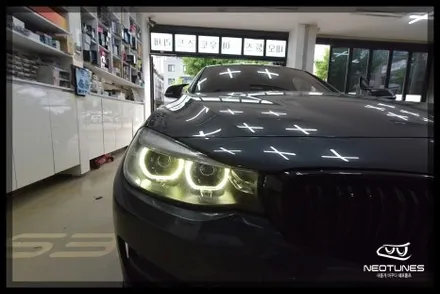 BMW 6GT 데이라이트 링마커 황변증상 수리작업 / 용인 처인구, 이천