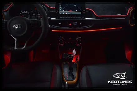 올뉴모닝JA RGB 엠비언트 작업 / 용인 처인구, 이천