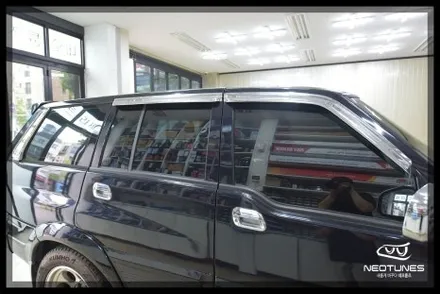 무쏘 레이블럭 열차단썬팅 시공 / 용인 처인구, 이천