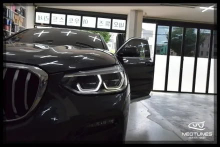 BMW X3 라이트 링마커 황변증상 수리작업 / 용인 처인구, 이천