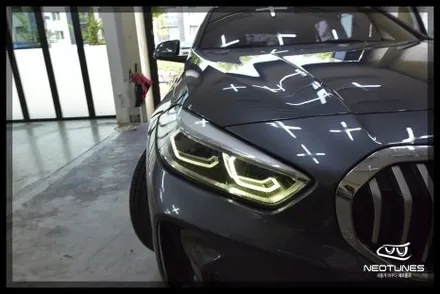 BMW 118D 데이라이트 황변증상 수리작업 / 용인 처인구, 이천