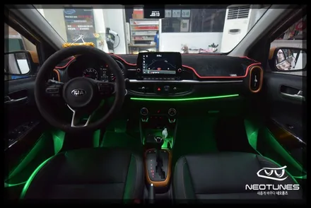 올뉴모닝JA RGB 엠비언트 작업 / 용인 처인구, 이천