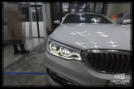 BMW G30 라이트 링마커 황변증상 수리작업 / 용인 처인구, 이천