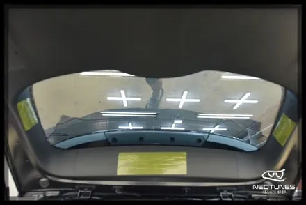 투싼 NX4 애니가드 AP80R 반사필름 열차단썬팅시공 / 용인 처인구, 이천