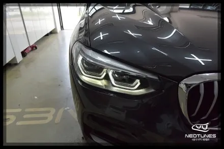 BMW X3 라이트 링마커 황변증상 수리작업 / 용인 처인구, 이천