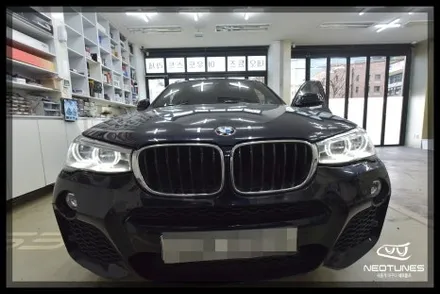 BMW X4 F26 데이라이트 황변증상 수리작업 / 용인 처인구, 이천